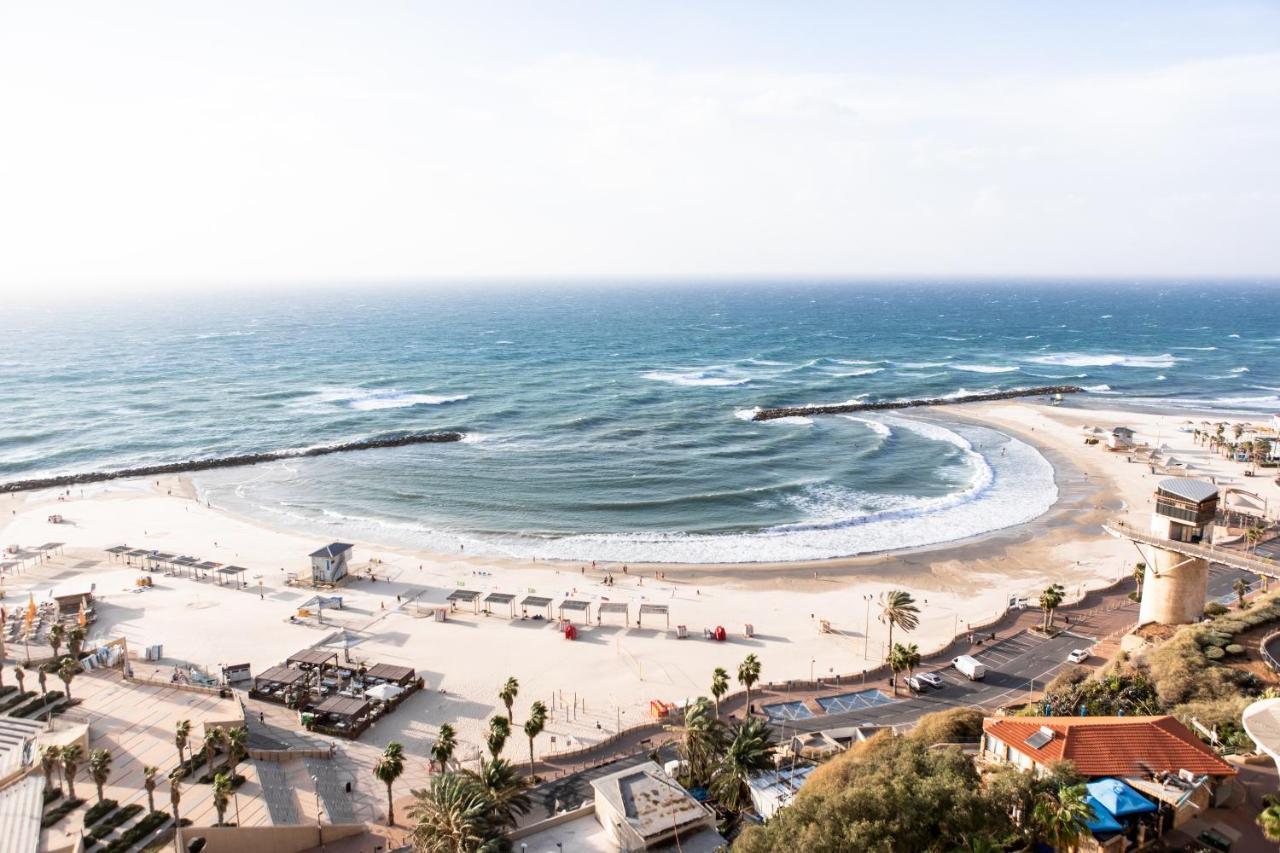 Hotel Blue Weiss Netanya Bagian luar foto